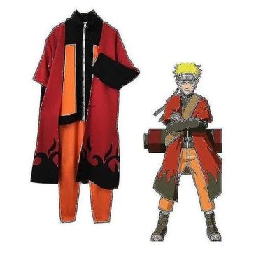 Ninja Cosplay Kostüm Naruto II Cape Top Hose