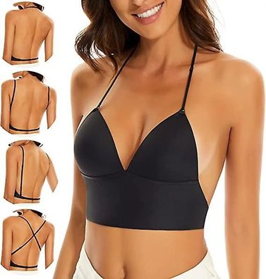 Low Back Bras For Women - Seamless Wire Free Backless Bras