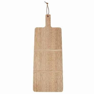 House Doctor - Langes Holz Servierbrett Carve | Schneidebrett aus Walnußholz