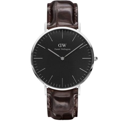 Daniel Wellington Classic York Black Herren Armbanduhr DW00100134