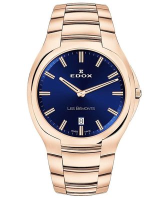 EDOX Les Bemonts 56003-37R-BUIR Herrenuhr Les Bemonts