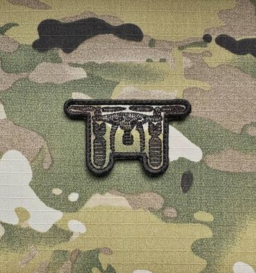Patch "Drohne mit Bomben" Multicam Klett Ukraine Armee Aufnäher Abzeichen Veteran BW