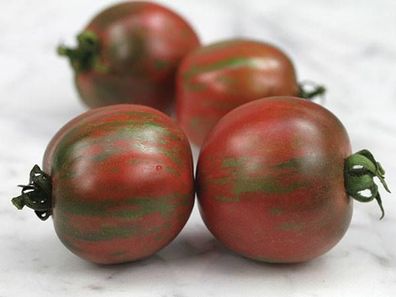 Black Vernissage Tomate - 10+ Samen - Saatgut - Ertragreiche RARITäT! P 444