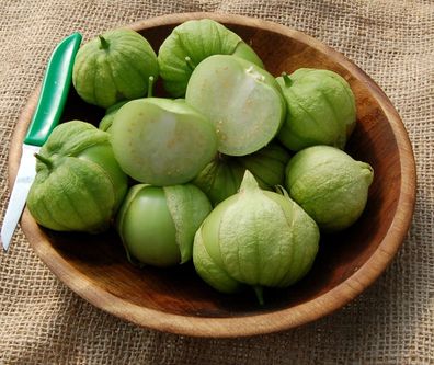 Tomatillo Toma Verde 40+ Samen - Seeds - Graines - Exotisch und FEIN! So 026