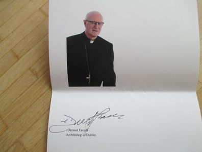 Erzbischof von Dublin Dermot Pius Farrell - handsigniertes Autogramm!!!