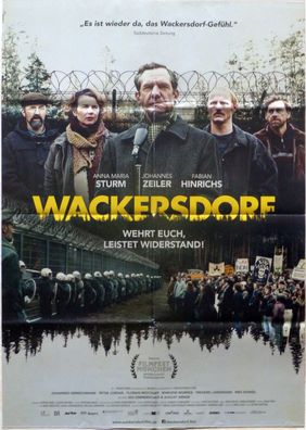 Wackersdorf - Original Kinoplakat A1 - Johannes Zeiler, Peter Jordan - Filmposter