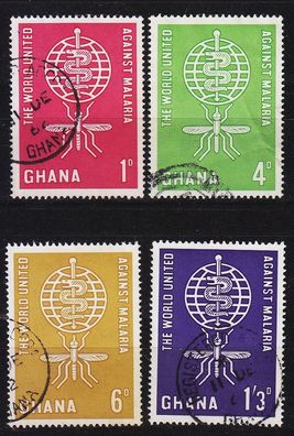 GHANA [1962] MiNr 0134-37 ( O/ used ) WHO