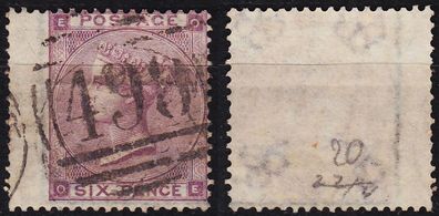 England GREAT Britain [1865] MiNr 0020 II Platte 4 ( O/ used ) [01]