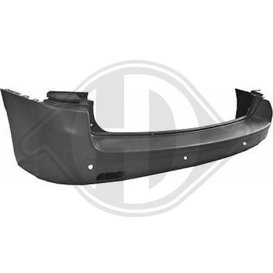 Stoßfänger Diederichs 4098056 für Citroën Opel Peugeot Toyota Hinten