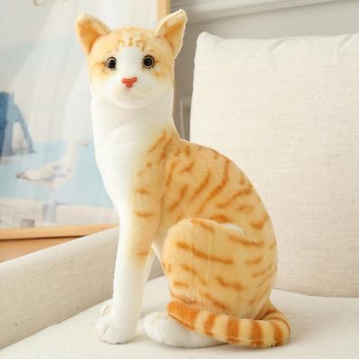 25 cm großes süßes Katzenplüschtier