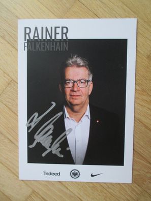 Eintracht Frankfurt - Rainer Falkenhain - handsigniertes Autogramm!!!
