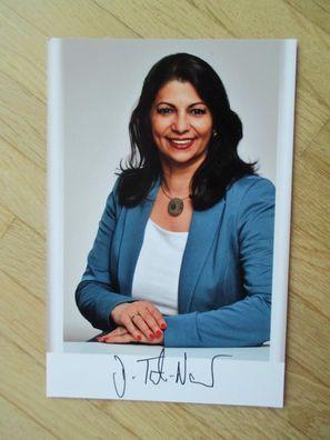 MdB SPD Politikerin Derya Türk-Nachbaur - handsigniertes Autogramm!!