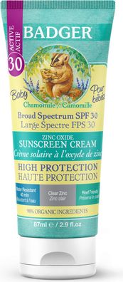 Badger sunscreen Lichtschutzfaktor 30 Baby Sonnenschutz