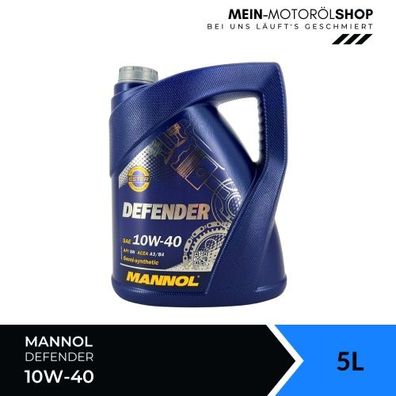 Mannol Defender 10W-40 5 Liter