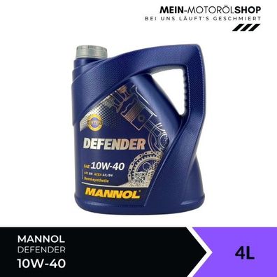 Mannol Defender 10W-40 4 Liter