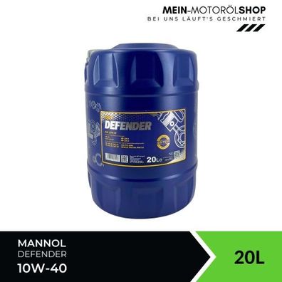 Mannol Defender 10W-40 20 Liter