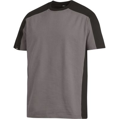 FHB T-Shirt MARC - Grau-Schwarz 102 4XL
