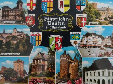 alte Postkarte Krapohl AK Historische Bauten Rheinland Rheinberg Mönchengladbach....