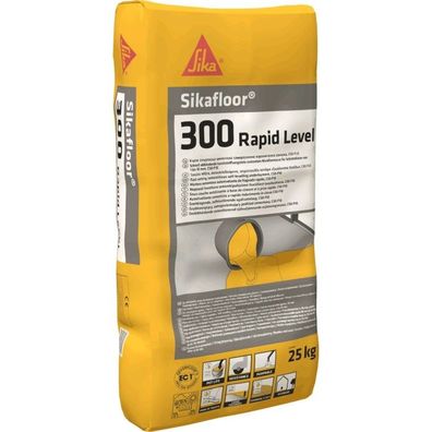 Sika® Sikafloor®-300 Rapid Level 25 kg grau