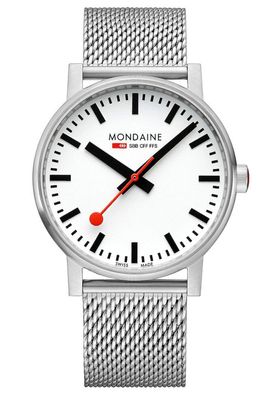 Mondaine Herren-Armbanduhr evo2 Meshband 43 mm MSE.43110. SJ