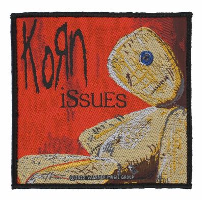 Korn: Issues gewebter Aufnäher woven Patch