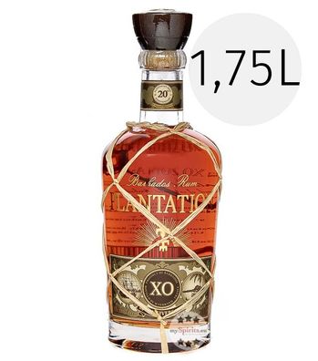 Plantation XO 20th Anniversary Barbados Rum 1,75l (, 1,75 Liter) (40 % Vol., hide)