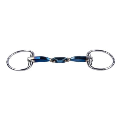 Trust Olivenkopfgebiss Sweet Iron Eliptical Silber( / 12 mm) (Gr. 11.5 cm)