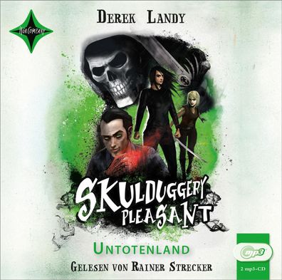 Skulduggery Pleasant - Untotenland, 2 Audio-CD, MP3 Software Skuld