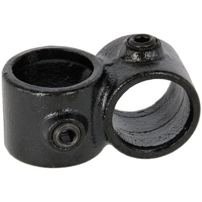 Rohrverbinder Überkreuzverbinder schwarz 3/4" (26,9 mm), 90° AVERDE