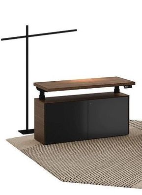 höhenverstellbarer Tisch Arche mit Sideboard, Chefzimmer