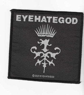 EyeHateGod Phoenix Logo gewebter Aufnäher woven Patch