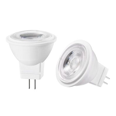 LED Glühbirnen MR11 GU4 AC/ DC12V dimmbar 3W 3000K Mini Bi-Pin Lampe 30W