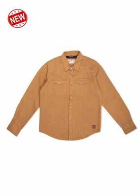 Outdoorhemd Iron & Resin Fenceline Shirt cognac