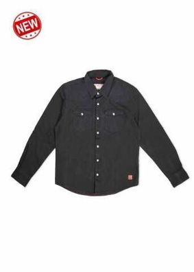 Outdoorhemd Iron & Resin Fenceline Shirt schwarz