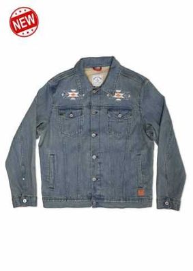Denimjacke Iron & Resin Huron Jacket Indigo