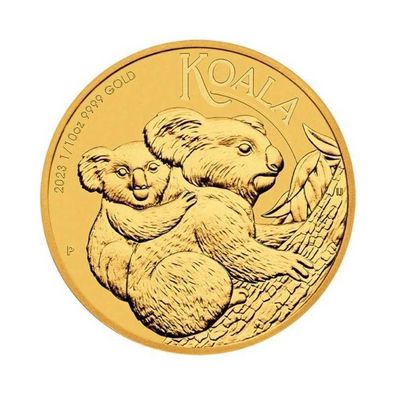 Goldmünze Australien Koala 2023 Perth Mint 1/10 oz Gold 15 Dollar