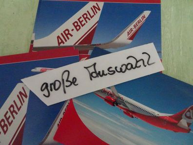alte Postkarten Flugzeug airberlin Boeing 737-800 Niki -Auswahl-
