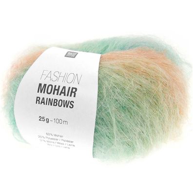 25g Fashion Mohair Rainbows- kuschlig weich und schönes Farbspiel