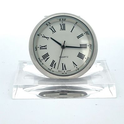 UTS Einsteckwerk Uhrwerk Quarz Römisch Ø 35 mm weiß * Made in Germany