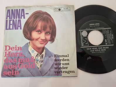 Anna-Lena - Dein Herz, das muss aus Gold sein 7'' Vinyl Germany