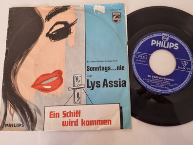Lys Assia - Ein Schiff wird kommen 7'' Vinyl Germany