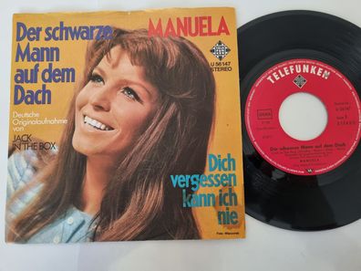 Manuela - Der schwarze Mann auf dem Dach 7'' Vinyl Germany