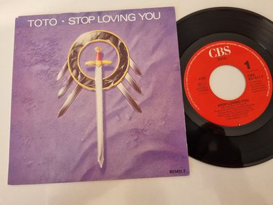 Toto - Stop loving you 7'' Vinyl Holland