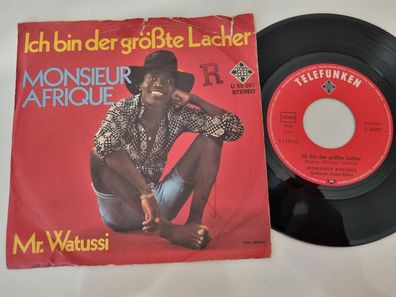 Monsieur Afrique - Ich bin der grösste Lacher 7'' Vinyl Germany