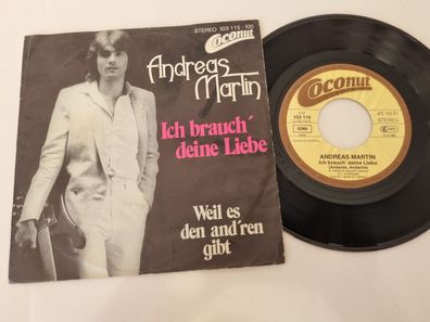 Andreas Martin - Ich brauch' deine Liebe 7'' Vinyl/ CV ABBA - Andante Andante