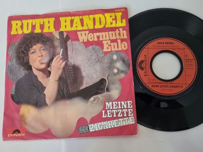 Ruth Händel - Meine letzte Zigarette/ Wermuth Eule 7'' Vinyl Germany