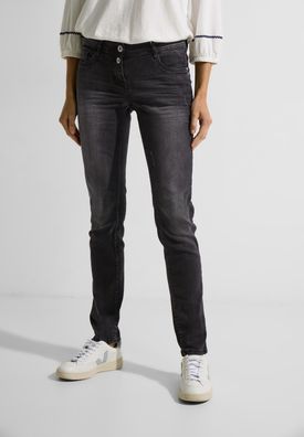 Cecil Loose Fit Jeans in Authentic Black Wash