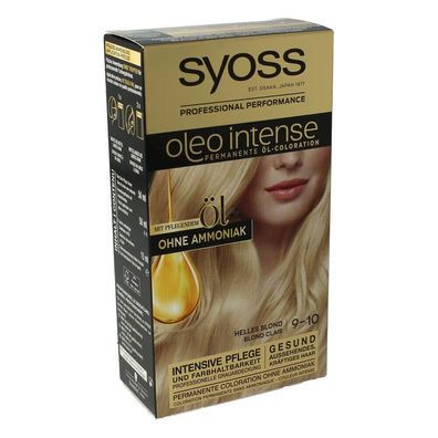 Syoss Oleo Intense Colors Helles Blondes 9-10 Professional Haar Farbe
