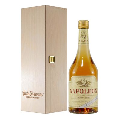 Napoleon V.S.O.P. Französischer Weinbrand mit Geschenk-HK