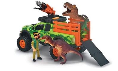 Dickie Toys Grün Dinosaurier Fahrzeug Dino Hunter Spielzeugauto 25cm